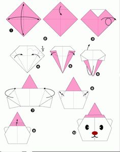 step by step instructions to make origami animals