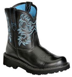 Ariat Fatbaby Black Cowgirl Boots, Black, hi-res Fatbaby Boots, Ariat Cowgirl Boots, Ariat Fatbaby, Black Cowgirl Boots, Black Cowgirl, Womens Cowgirl Boots, Boots Store, Ariat Boots, Roper Boots