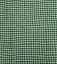 green and white checkered fabric