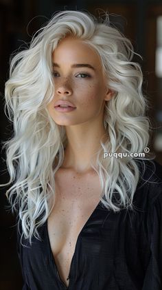 Makeup For Platinum Blonde Hair, Silver Platinum Blonde Hair, White Blonde Long Hair, Platinum Silver Hair, Port Renfrew, Blonde Hair At Home, Κούρεμα Bob, Long White Hair