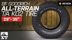 an all terrain tire is shown with the words,'be goodch alterain tata ko