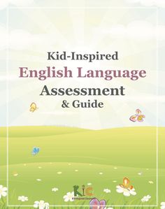 a book cover with the title kid - inspired english language assignment and guide