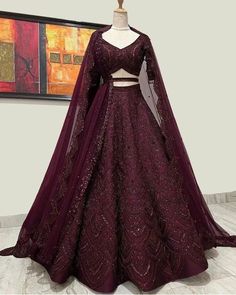 Abaya Elegance: Fresh Styles & Trends to Elevate Your Look Fancy Suit Designs, Indian Wedding Reception Outfits, Latest Bridal Lehenga Designs, Baju Kahwin, Red Bridal Dress, Bridal Lehenga Designs, Latest Bridal Lehenga, Wedding Lehenga Designs, Lehenga Designs Simple