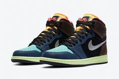 Air Jordan 1 Retro High ‘Tokyo Bio Hack’ Jordan Model, Nike Air Jordan Retro, Jordan 1 High Og, Air Jordan 1 Retro High Og, Air Jordan 1 Retro High, High Shoes, Air Jordan 1 High, Jordan 1 High, University Blue