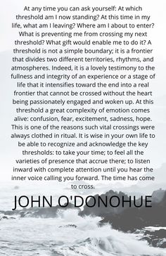 john o'donohue quote on the ocean