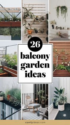 the top 20 balcony garden ideas