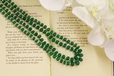 Emerald Beads Beaded Mala Pure Gems Gold Jewelry Designs Indian Pure Silver Jewelry Bead Necklace Statement Jewelry Beads Necklace SHABURIS - Etsy Ruby Beads, Emerald Bead, Jewelry Care Instructions, Gold Jewellery Design, Mala Beads, Pure Silver, Statement Jewelry, Stone Jewelry, Jewelry Care