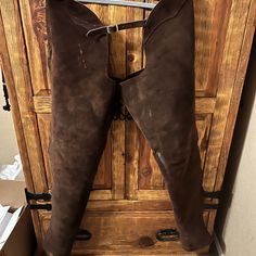 Dark Brown Western Chaps34” Inseam Legs Are 26” Wide Western Chaps, Dark Brown, Women Shopping, Color