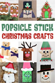 popsicle stick christmas crafts for kids to make and sell on the internet or in stores