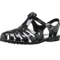 Feliz Pvc Black Material. Buckle Closure, Perfect For Summer, Water Park, Beach. Size 6 Types Of Sandals, Chinese Laundry Heels, Ugly Shoes, Trending Sandals, Chinese Laundry Shoes, Jelly Shoes, Jelly Sandals, Chinese Laundry, Peep Toe Heels