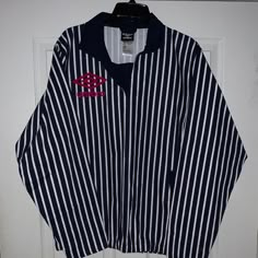 Retro Umbro Striped Pullover Rugby Size L - Tag Says Medium But Runs Bigger (24in Pit To Pit/27in Top To Bottom) Brand New With Tags $80 Athleisure Brands, Street Brands, Studio Poses, Striped Pullover, Work Wear, Cool Outfits, Blue White, Outfit Inspirations, Outfit Ideas