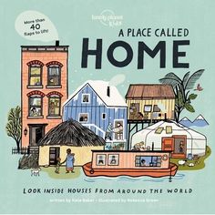 a book cover for a place called home