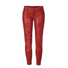 Women Real Leather Trousers Classic Skinny Pants Slim fit Leggings Features: Pure Sheep / Lamb / NAPPA Leather composition. Made of Soft Touch Lambskin Leather .8mm Thich The Leather Stretches to Fit Like Your Favorite Leggings Unlined but Made with a Soft Interior for Comfort The Ankles have Zipper Openings for Easy on and off Wear Length: Varies With Sizing Details: Front Pockets, Back Pockets, Ankle Zipper Closure Outer Shell: Real Sheepskin Leather Lining: Soft Satin Lining Exclusive Design, Red Leather Pants, Pant Trouser, Women Bike, Bike Pants, Favorite Leggings, Biker Pants, Motorcycle Pants, Leather Pants Women, Leather Pant