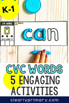 cvc words engaging activities for kids to practice their handwriting and spelling skills with the letter k