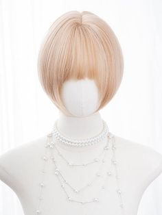 Blonde Short Bob Cut Synthetic Wig With Bangs
Achieve a fierce and effortless look with our Blonde Short Bob Cut Synthetic Wig! The bangs add a touch of playfulness while the blonde color creates a bold statement. Made from high-quality synthetic... Short Bob Cuts, Modern Bob, Double Ponytail, Bob Cut Wigs, Classic Bob, Bob Styles, Bob Cut