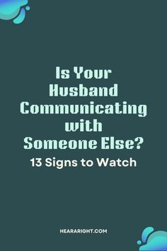 Uncover the 13 signs that your husband might be secretly communicating with someone else. Stay alert to these behaviors to address potential issues.   #SecretCommunication #RelationshipAdvice #TrustIssues #MarriageProblems #RelationshipRedFlags #EmotionalHealth #HealthyBoundaries #ToxicRelationships #CoupleGoals #MarriageTips