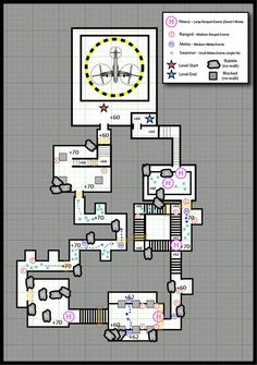 the floor plan for an apartment with two floors and three rooms, including one bedroom