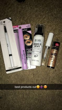 Baddie Makeup Products, Baddie Products, Elf Lip Lacquer, Make Up Essentials, Makeup Help, Cheap Makeup, Makeup Needs, Lip Lacquer, Makeup Hacks