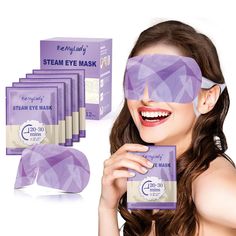 PRICES MAY VARY. 👍The #1 selling brand in steam eye masks The Best Solution for Dry Eyes: The steam eye mask releases gentle steam during warm compress, which penetrates deep into the skin, relieving dry eyes and fatigue, moisturizing the eyes, reducing eye puffiness and dark circles. Natural lavender extract helps soothe nerves and improve sleep quality. Long-lasting Warmth for 40-60 Mins: Our dry eye mask utilizes advanced heating material, ensuring consistent heating for 40-60 minutes. Compa Graphene Material, Eyes Mask, Warm Compress, Eye Puffiness, Lavender Eye, Heating Pads, Lavender Extract, Dry Eye, Relaxation Gifts