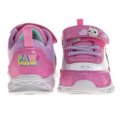 Your little Gabby's Dollhouse fan will be swept away into the whimsical world of their favorite show with these adorable toddler girls' light up fashion sneakers. Featuring a vibrant print inspired by the show's characters and magical elements, these sneakers will add a touch of fun and whimsy to their everyday wardrobe. With a hook-and-loop closure and a pull-tab for easy on and off, these sneakers are perfect for busy toddlers who love to play and explore. As they walk, their sneakers will lig Cute Pink Sneakers For Playtime, Magical Characters, Magical Elements, Light Up Sneakers, Magical Adventure, Target Clothes, Footbed Sandals, Busy Toddler, Sewing Party