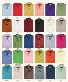 New Men's Basic Dress Shirt Color:  20 Unique Colors Size: 15 1/2--20 1/2 Material: 65% Cotton  35% Polyester  Codition: New With Tags Please refer to the size chart below to find the best size fit for you. Shipping: All orders will be processed within 48 hours of payment received, excluding weekends and holidays.We ship to US only. We offer both economy and expedited shipping with tracking numbers. Standard shipping may take 3 to 8 days, while expedited shipping usually takes 2 to 3 days.   Pay Shirt Gown, Solid Dress Shirt, Gown Styles, Cotton Blends Dress, Plain Shirt, Ranveer Singh, Basic Dress, Color Shirt, Plain Shirts