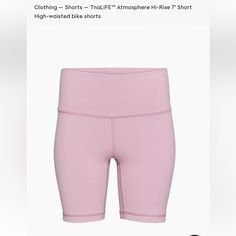 Accidentally Purchased The Wrong Size And Missed Return Date So Selling! Never Been Worn And New With Tags Tnalife Atmosphere 7 Inch Biker Short In Mauve Comment Any Questions! Sporty Fitted Purple Biker Shorts, Casual Purple Biker Shorts For Sports, Fitted Moisture-wicking Purple Shorts, Purple Biker Shorts For Sports, Black Biker Shorts, Aritzia Tna, Biker Short, Mocha Brown, Workout Sets