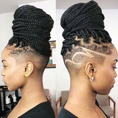 Trendy We Fryzurach, Long Box Braids, Side Hairstyles