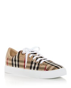 Burberry Women's Albridge Lace Up Sneakers Burberry Sneakers, Goal List, Burberry Shoes, Lace Up Sneakers, Low Top Sneakers, Burberry Women, Sneakers Online, Low Top, Summer Women