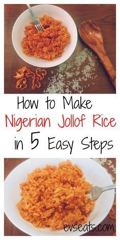 how to make nighrani jollof rice in 5 easy steps