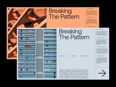 the front and back cover of breaking the pattern