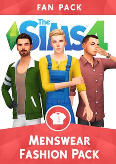 the simss 4 menswear fashion pack is on sale for $ 3 99