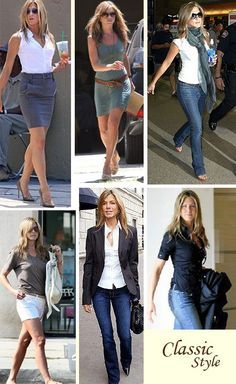 Jennifer Aniston’s Gorgeous Tresses and Star Worthy Style! | Perfect Locks Hair Blog Jennifer Aniston Style, Fashionably Late, Mode Casual, Beautiful Style, Looks Style, Mode Inspiration, Jennifer Aniston, Smart Casual, Summer Outfit