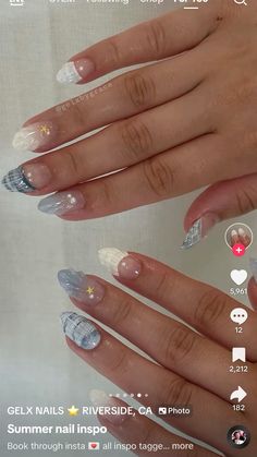 Preppy Nails, Concert Nails, Beachy Nails, Lilac Nails, Mail Ideas, Tropical Nails, Formal Nails, Summery Nails, Polygel Nails