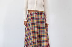 DREAM SKIRT IN CRIMSON TARTAN Plaid Cotton Lined Skirt Bottoms, Plaid Cotton Relaxed Skirt, Plaid Long Cotton Skirt, Plaid Cotton Long Skirt, Long Plaid Cotton Skirt, Fitted Cotton Plaid Skirt, Rat Boi, Dream Skirt, 2024 Wishlist