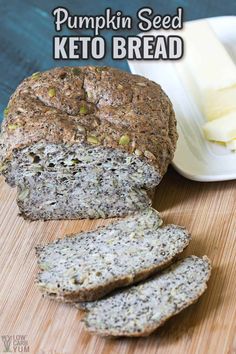 this low carb gluten free pumpkin sunflower seed psylium bread is so good and easy to make