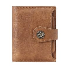 Trendy & High-quality  --  Slim wallet made of high quality vegan leather. Soft synthetic leather wallet for women with snap and smooth zipper closure design. Two button closure designs make it stay closed and flat when stuffed.    Functional Design  --  Comes with 16 Credit card slots including 2 ID windows, 1 zipper coin pocket, 2 full-length compartments. 1 removable card sleeve including 2 ID Windows. Roomy enough for fitting plenty of cards, change and some bills, coins, keep them well or Leather Wallet Design, Windows 1, Zipper Coin Purse, Closure Design, Wallets For Women Leather, Card Sleeve, Pocket Wallet, Slim Wallet, Small Wallet