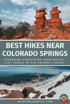 the best hikes near colorado springs