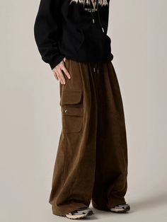 Experience comfort and style in our Onyx Flow Wide-Leg Cargo Lounge Pants. Made with a flowy design and cargo pockets, these pants provide both freedom and functionality. Perfect for lounging or running errands, these pants are a must-have for any fashion-forward individual. model: 174cm 61kg L material: polyester 100% Flowy Design, Corduroy Pants, Lounge Pants, Brunei, Mozambique, Maldives, Laos, Bottoms Pants, Bosnia And Herzegovina