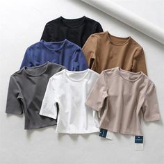 Sun-Imperial Basic Crew Neck Slim T-shirt Woman's Primer Shirt Sexy Tops All Match Pure Color Short Sleeve Tops high street fashion Imperial Fashion, Crop Tops For Women, Basic T Shirts, T Shirts Women, Shirts Women, Color Shorts, High Fashion Street Style, Tops For Women, Cotton Tops