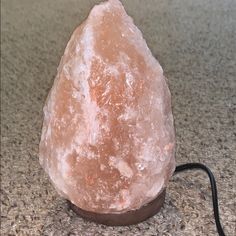 Brand New Himalayan Salt Lamp Himalayan Salt Lamp Decor, Himalayan Salt Rock Lamp, Pink Salt Lamp, Pink Himalayan Salt Lamp, Himalayan Salt Lamp, Salt Lamp, Himalayan Salt, Himalayan, Tan Brown