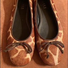 Like New, Beautiful Shoes, Brown Suede Flats Medium Width, Brown Almond Toe Flats With Cushioned Footbed, Ralph Lauren Shoes, Beautiful Shoes, Tan Brown, Lauren Ralph Lauren, Flat Shoes Women, Loafer Flats, Shoes Flats