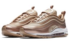 Nike Womens WMNS Air Max 97 Ultra Metallic Red Bronze 917704-902 Air Max 90 Premium, Sneaker Magazine, Nike Models, Nike Air Max For Women, Nike Free Shoes, Nike Free Runs, Dress Shoes Womens, Running Shoes Nike, Nike Air Max 97