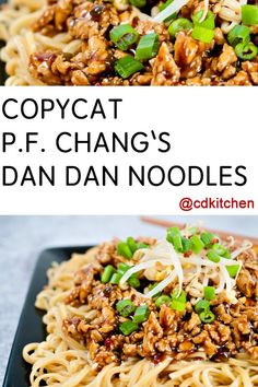 copycat f f f changes dan dan noodles with beef and scallions on top