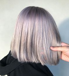 Violet Blonde Hair, Lavender Shades, Hair Color Idea, White Blonde Hair, Violet Hair, Cool Blonde Hair, Dirty Blonde Hair