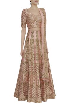 A traditional silhouette is this peach flared lehenga that is accentuated with zari and sequin embroidery all over. Paired with a matching blouse and net dupatta.
Set of 3
Sweetheart neckline
Zari embroidery - Aza Fashions Elegant Semi-stitched Peach Lehenga, Elegant Peach Lehenga With Dupatta, Elegant Semi-stitched Peach Choli, Elegant Peach Choli For Reception, Elegant Peach Choli For Festive Season, Elegant Festive Peach Choli, Designer Peach Lehenga With Intricate Embroidery, Elegant Peach Lehenga With Zari Work, Elegant Designer Peach Lehenga