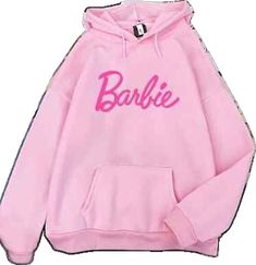 Barbie Hoodie, Barbie Tumblr, Barbie Sweatshirt, Dresses Australia, Cute Hoodie, Loose Pullover, Sports Sweatshirts, Cool Hoodies, Custom Hoodies