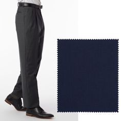 This Ballin trouser is crafted from Super 120s high twist wool. The fabric’s super 120’s yarns are specially treated with “Nanotex”. This allows the pant to: resist spills, have increased durability, retain its natural softness and breathe naturally. Ballin is able to offer this fabric in a deep, and rich color palette. Finished in the "old way" for a luxurious hand and unparalleled performance. Made in Ballin's signature Comfort-EZE construction for optimal comfort and a perfect fit. FEATURES: Pick Stitch, Dog Socks, Rich Color Palette, Stitch 2, Fine Fabric, Model Photos, Sports Shirts, Rich Color, Manchester