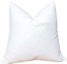 a white pillow on a white background with no image to describe, it's not very