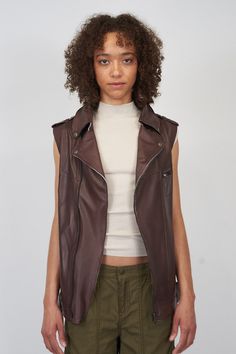 Break all the rules with affordable luxury leather tops from JKT. Mindfully crafted for the playful and carefree woman who dances to her own fashion rhythm. Leather Tops, Cami Nyc, Leather Vest, Affordable Luxury, Trina Turk, New Tops, Sweater Blouse, The Rules, Leather Top