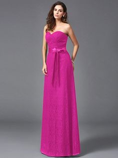 Neckline: SweetheartSilhouette: ElegantBuilt-in Bra: YesSleeve: SleevelessWaist: NaturalBack Style: OtherHemline/Train: Floor-Length Pink Sleeveless Bridesmaid Dress With Fitted Bodice, Sleeveless Bridesmaid Dresses With Sashes, Purple Bridesmaid Dress With Sweetheart Neckline, Short Red Prom Dresses, Ombre Prom Dresses, Sleeveless Bridesmaid Dresses, Tulle Bridesmaid Dress, Lace Bridesmaids, Affordable Prom Dresses